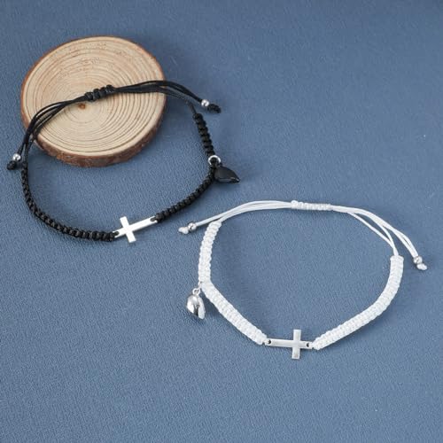 Image of COLORFUL BLING Lucky 8 Infinity Couple Bracelet Braided Leather Rope Bangle Wrist Adjustable Chain Fit 7-9 Inch for Lover Friendship
