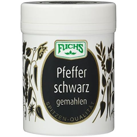 Fuchs Pfeffer Schwarz gemahlen, 60g Cover