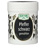 Fuchs Pfeffer Schwarz gemahlen, 60g