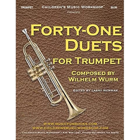 Forty-One Duets for Trumpet: by Wilhelm Wurm (Professional Level Series) Cover
