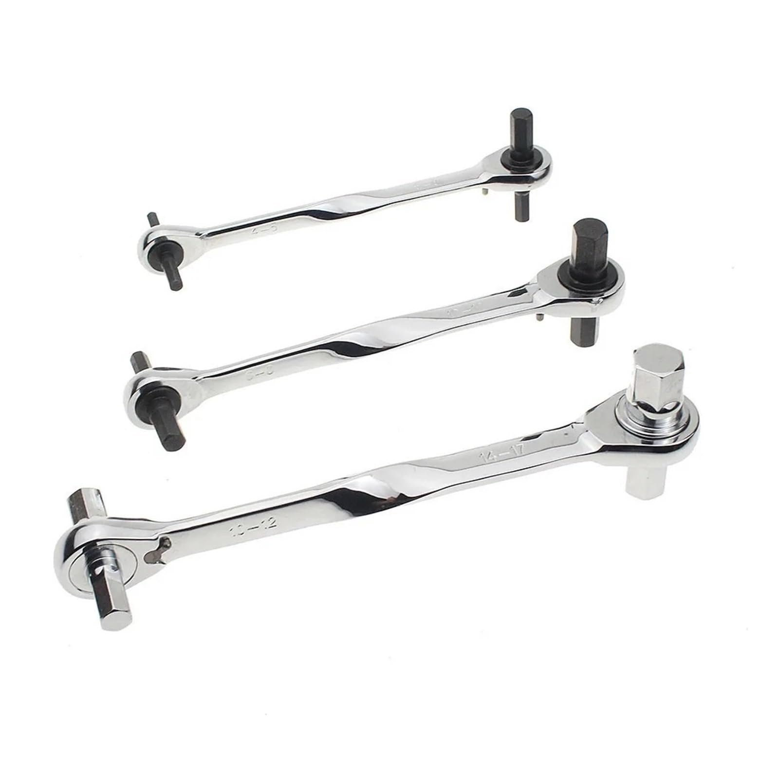 Amazon | 1個 4インワンラチェット六角レンチ 4 * 5-6 * 8/6 * 8-10