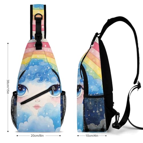 Morrales tipo Sling Bag Casual para Viaje y Senderismo miniatura 2
