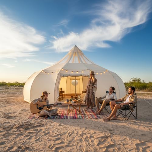 Wilderness Resource - Astral Luxury Tent - 3 Sizes - Waterproof/Four Season/Glamping/Events/Resorts (20 Feet / 2 Doors)