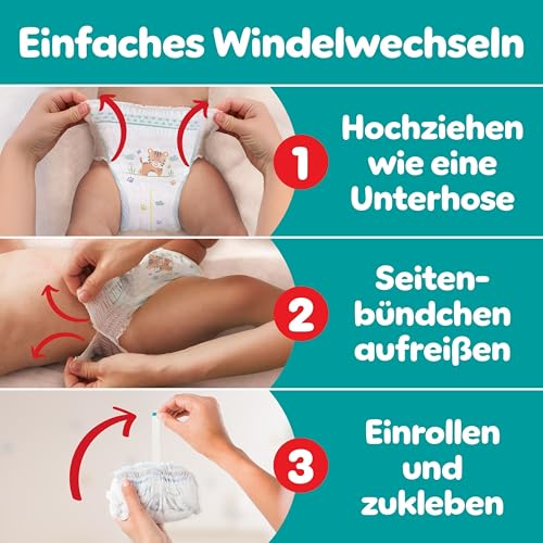 Pampers Baby-Dry Pants Größe 5, 180 Stück, 11-17 kg, 360° auslaufsichere Passform für Tag und Nacht 6