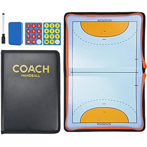 RoseFlower Taktiktafel Handball, Handball Trainer Taktikmappe Cover
