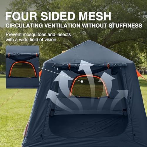 Carpa Inflable para Camping 2-3 Personas con Bomba Eléctrica miniatura 6