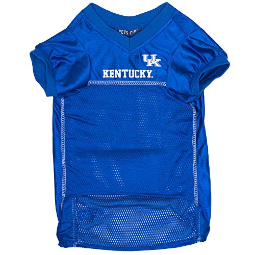 Image of Pets First Collegiate University of Kentucky Wildcast Dog Mesh Jersey, Large