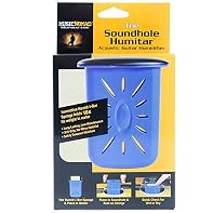 Durable, low maintenance humidifier for acoustic guitars. Safely and evenly releases moisture to avoid bulging, shrinking and cracking. The innovative humid-i-bar sponge holds 10 times its weight in water and features a drip-free, dirt-repellent mate...