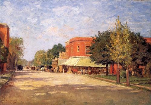 Impression peinture huile Theodore Clement Steele pour raviver vos murs de bureau