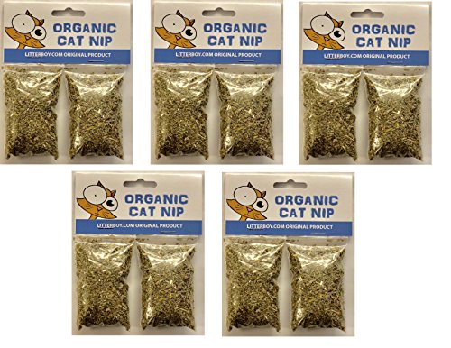 Litterboy Organic Catnip 5-Pack