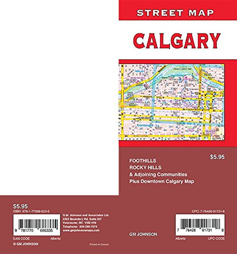 Calgary, Street Map