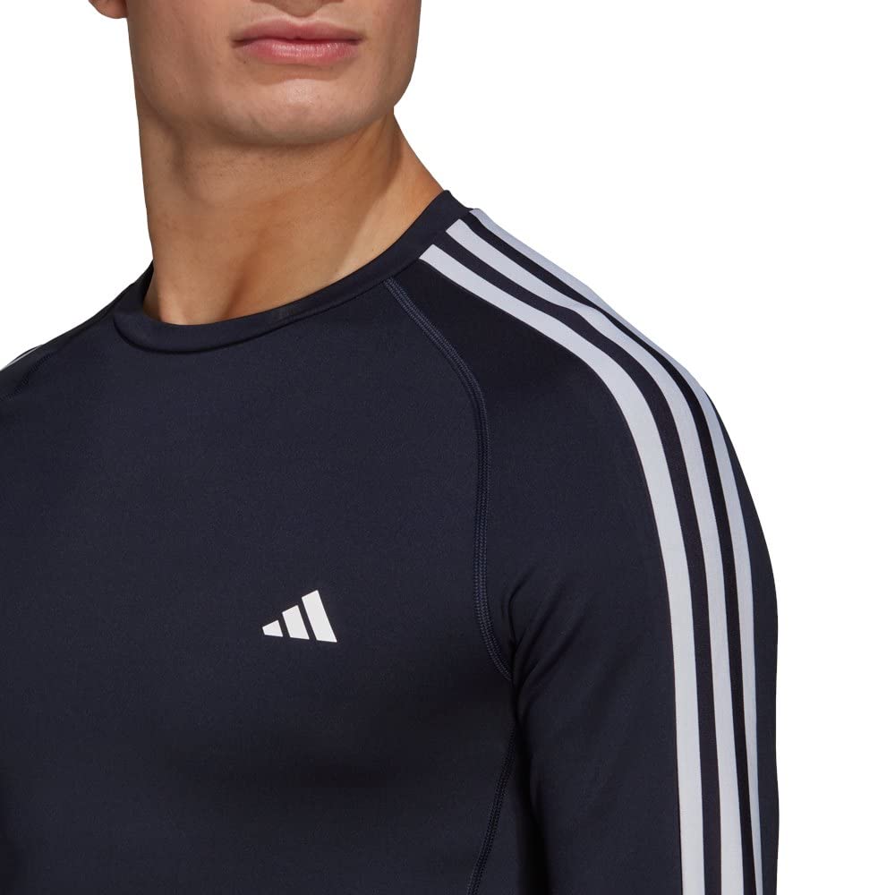 adidas Tf 3s LS Tee Maglietta a Maniche Lunghe Uomo