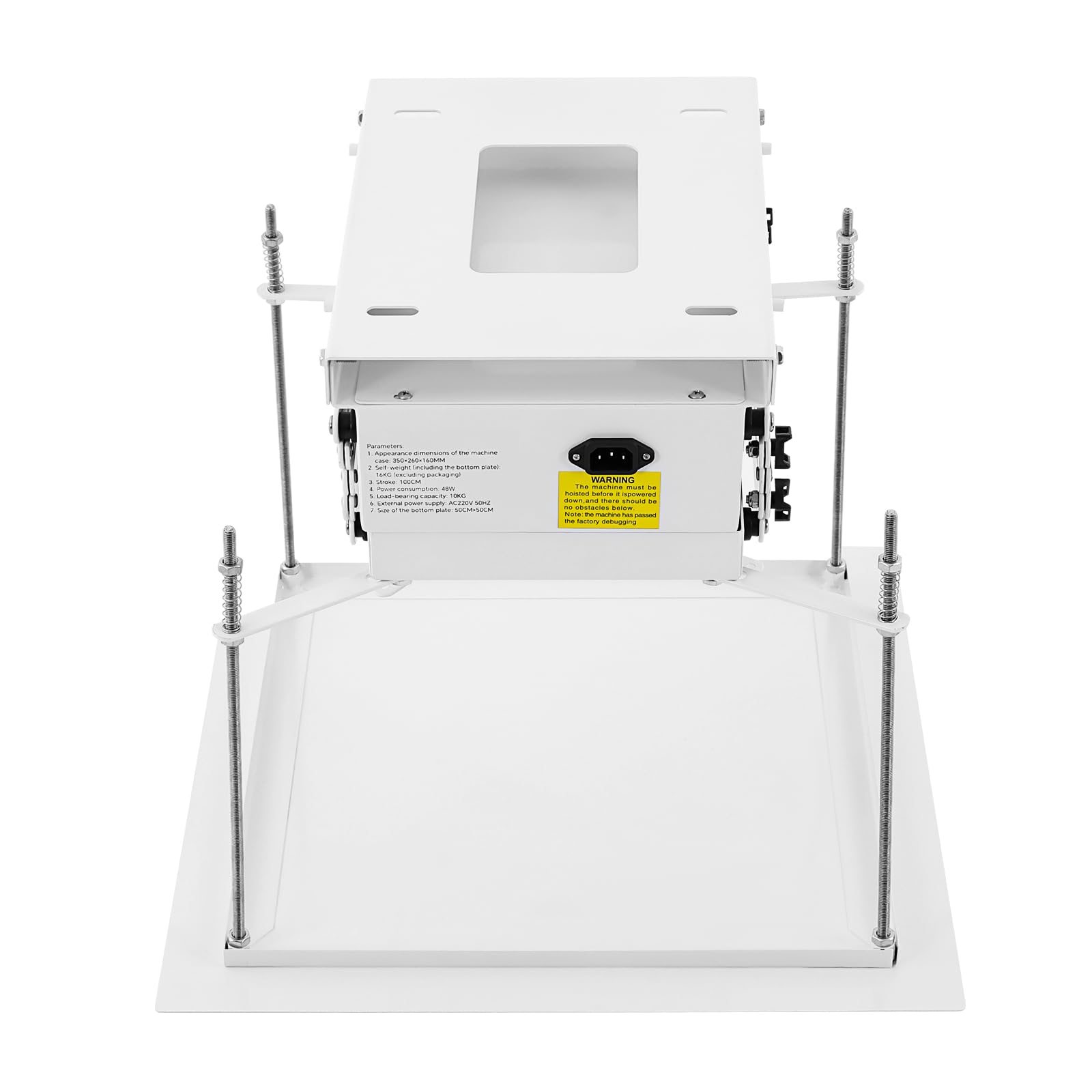 50 cm, supporto elettrico per proiettore da soffitto, per cinema, casa, ufficio, lunghezza regolabile, 1 m