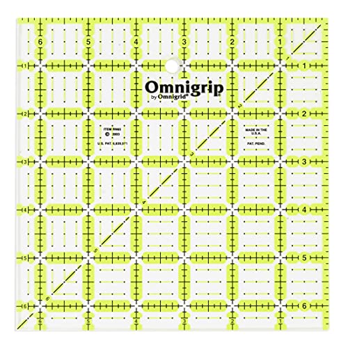 Dritz Omnigrip lot de 6 fils cousus 15,2x15,2 cm pour patchwork - 4