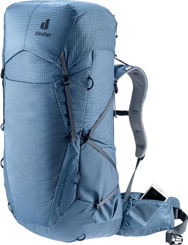 Deuter Aircontact Ultra 50 + 5L Lightweight Thru-Hiker Backpack for Backpacking & Long-Distance Hiking & Travel - Wave-Ink - Image 6