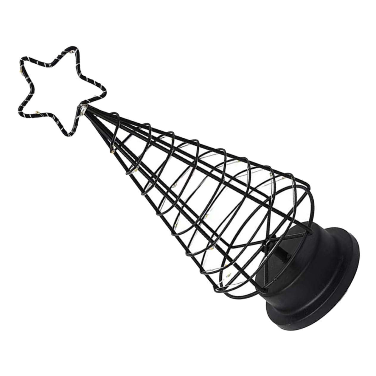 Alipis 2 Stück LED Weihnachtsbaum Dekoration aus Fünfzackiger Stern Tischlampe für Schlafzimmer und Wohnzimmer Warme Beleuchtung für Festliche