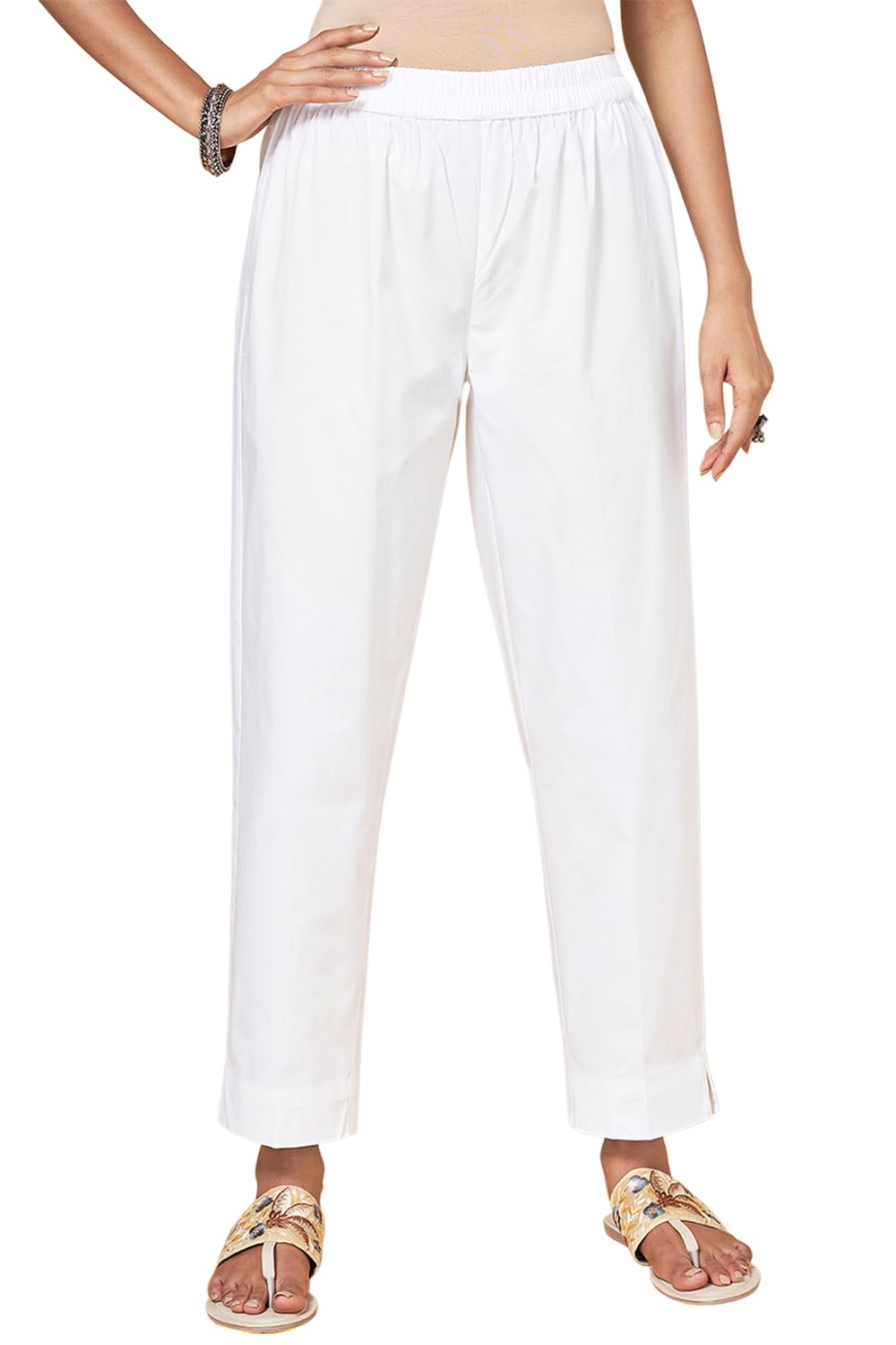 rangmanch by pantaloons Women's High Rise Regular Pants-picture-44