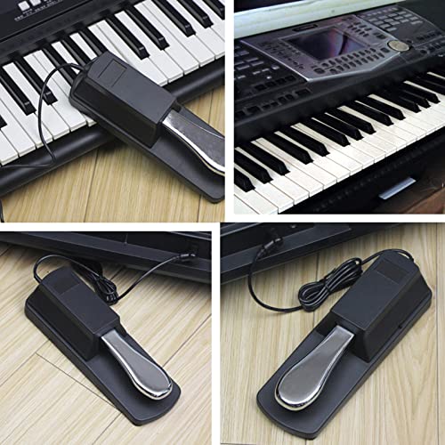 Venta loca Amortiguador De Pie De Piano, Pedal De Sostenido De Teclado Resistente, Pianista Amante del Piano De Alta Resistencia para Teclado Electrónico Piano Digital