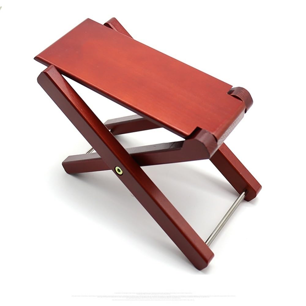 Fußbank für Gitarre Alle Massivholz-Fußhocker for klassische Gitarre, Folk-Akustikgitarre, Erhu-Pipa-Pedal, verbreitert, drei Gänge verstellbar Stabil Und Langlebig