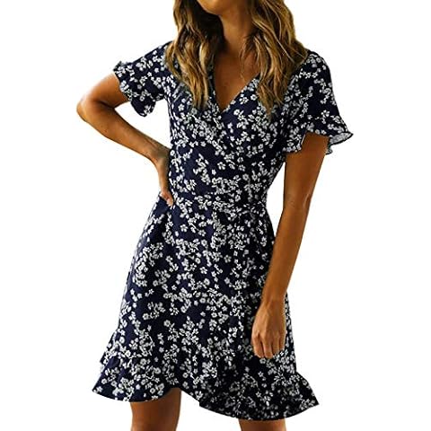 Vestido bohemio con estampado floral Cover