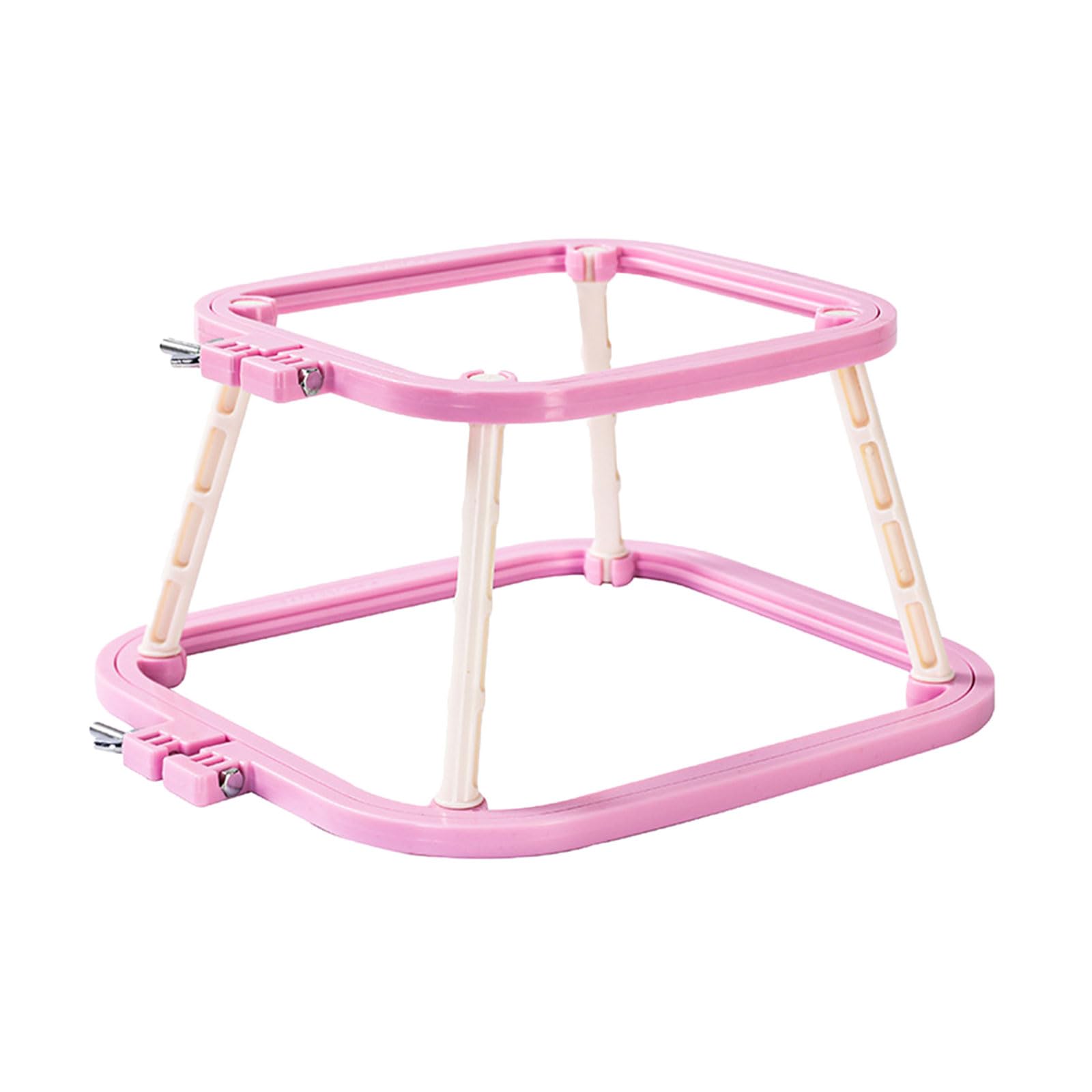 Tsophreniq Embroidery Hoop Adjustable Frame Double Layer Crosses Stitches Sewings Tool for Craft Project Double Layer Frame Adjustable Crosses Stitches for Project