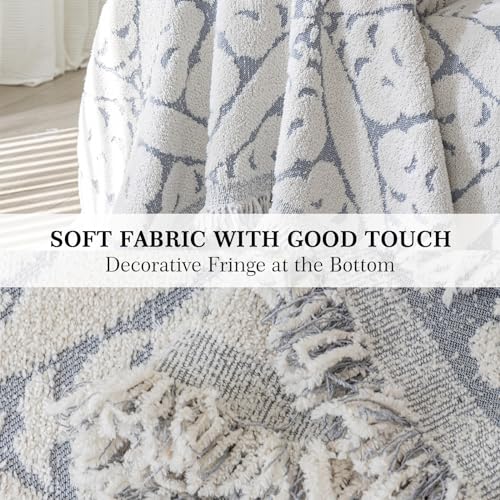 jianyana Sofa Covers Soft Durable Reversible Chenille Sofa Slipcover Couch Covers Modern Plaid Universal Furniture Protector for 1 2 3 4 Seater Sofa Loveseat L-shape Corner Futon Sofas - Image 2