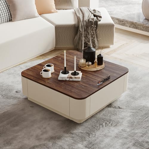 15 Artificial Plant Decorating Ideas 46 DecorNation Verona Luxe Solid Wood Coffee Table | 32 Inch Modern ...