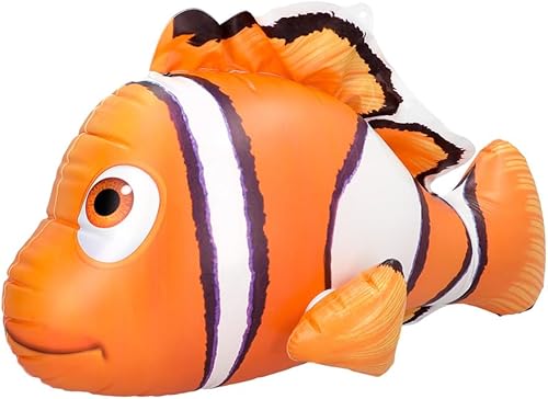 Boland 52176 Peces tropicales inflables, 20.9 in, pez payaso, juguete de agua, decoración, decoración de fiesta para piscina, fiesta de verano y
