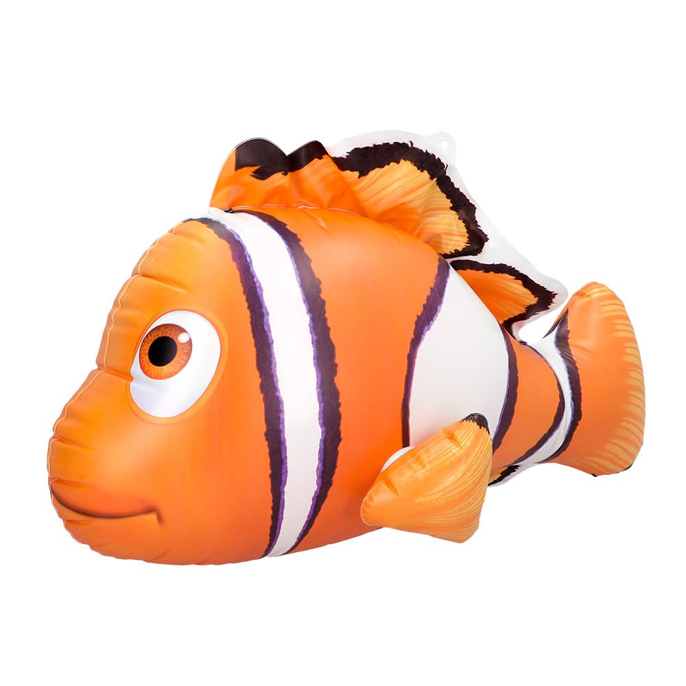 Boland 52176 - Pez tropical hinchable, 53 cm, pez payaso, juguete acuático, decoración, decoración de fiesta para piscina, fiesta de verano y fiesta temática