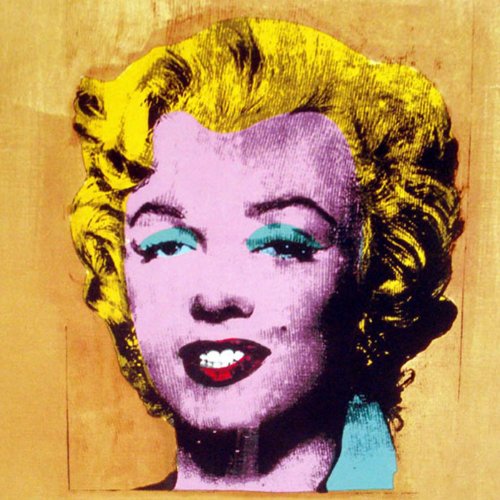 Amazon.co.jp: ポスター アンディ ウォーホル Gold Marilyn
