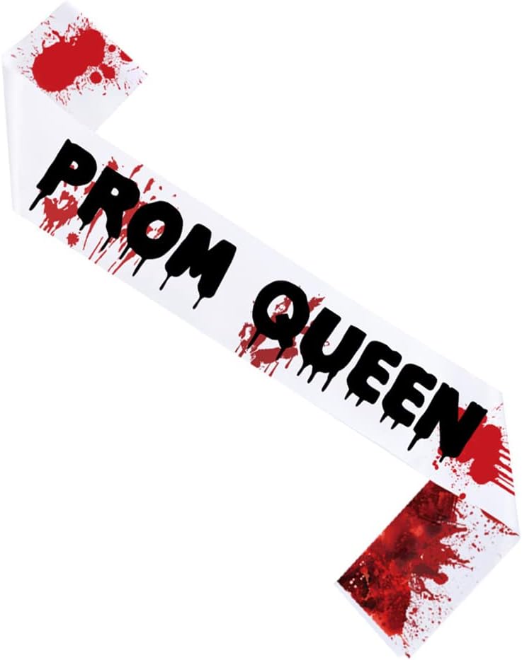 Halloween Prom Queen Sash Belt Halloween Bloody Sash Zombie