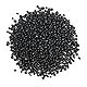 T4U Getrommelte Aquarium Kies Schwarz 900g, Unregelmäßig Geformte Felskiesel Kieselsteine Deko, Selbstgemachte Polierte Steine für Pflanzen Kies für Erde Dekosteine für Vasen, 4–6 mm Aquarienkies DIY