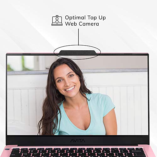 Image of AVITA LIBER V14 NS14A8INW561-SPA 14-inch (35cm) Laptop (AMD R7-3700U /8GB /512GB SSD /FHD /Windows 10 Home /Radeon RX Vega 10 Graphics / 1.25KG), Summer Pink