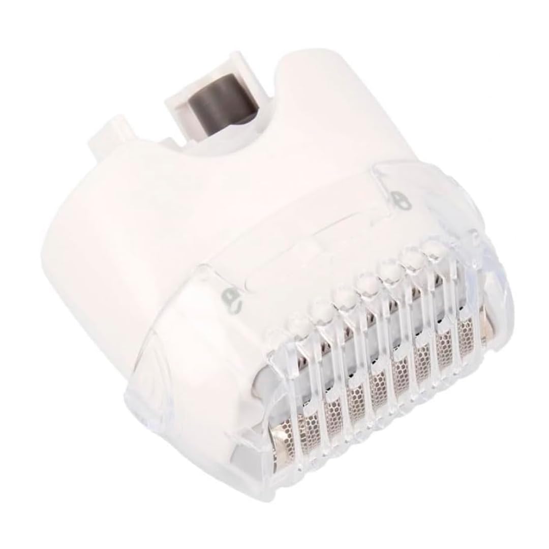 Cabezal de Afeitado Blanco Compatible con Depiladora Braun Silk-épil 5, 7 y 9 | Recambio Original | Afeitado Suave y Preciso | Ajuste Perfecto y Máxima Durabilidad | Instalación Fácil