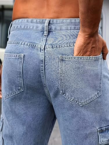 Image of ADBUCKS Men's Loose low Rise Jeans