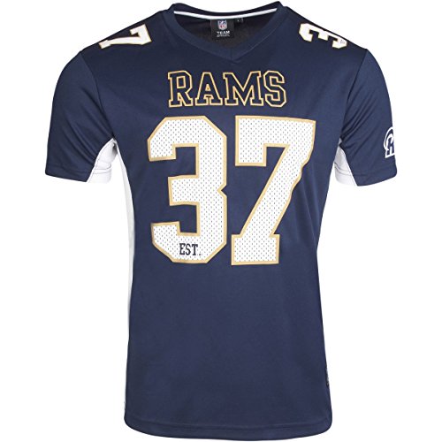 Majestic NFL Mesh Polyester Jersey Shirt - Los Angeles Rams
