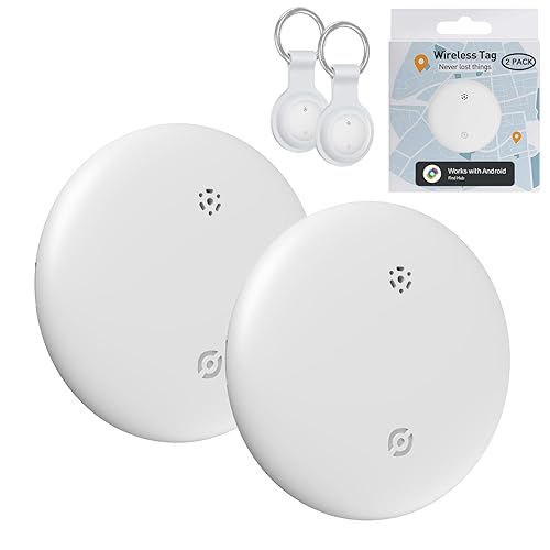 Air Tracker Tags-2 Pack for Android, Item Locator Key Finder
