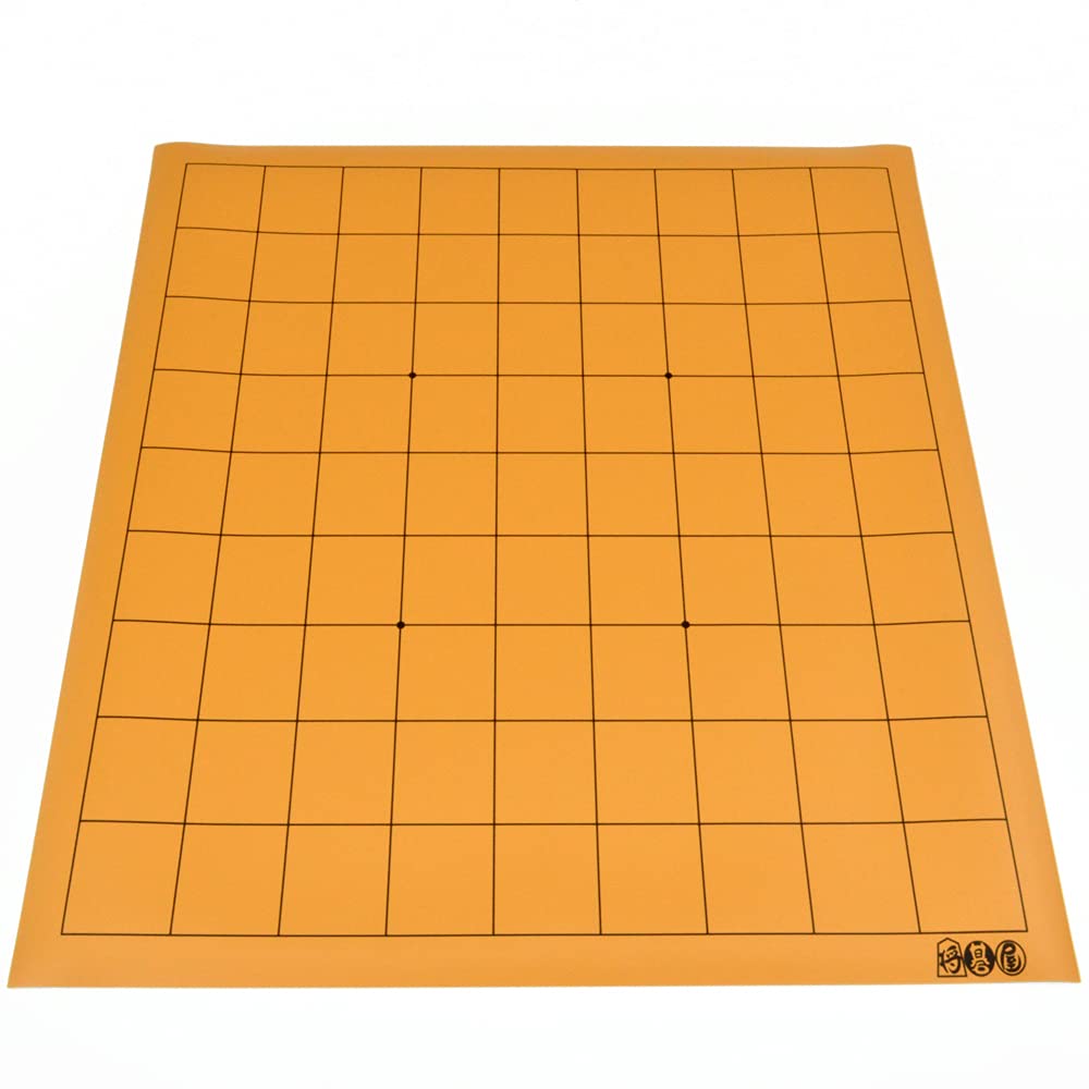 Amazon | 将碁屋マット将棋盤 天面サイズ33cm×36cm 丸めて携帯便利な 