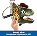 Mattel Jurassic World Dilophosaurus Role Play Mask with Venom Launchin Water Feature, Sound & Adjustable Frill, Dinosaur Costume Headgear Toy