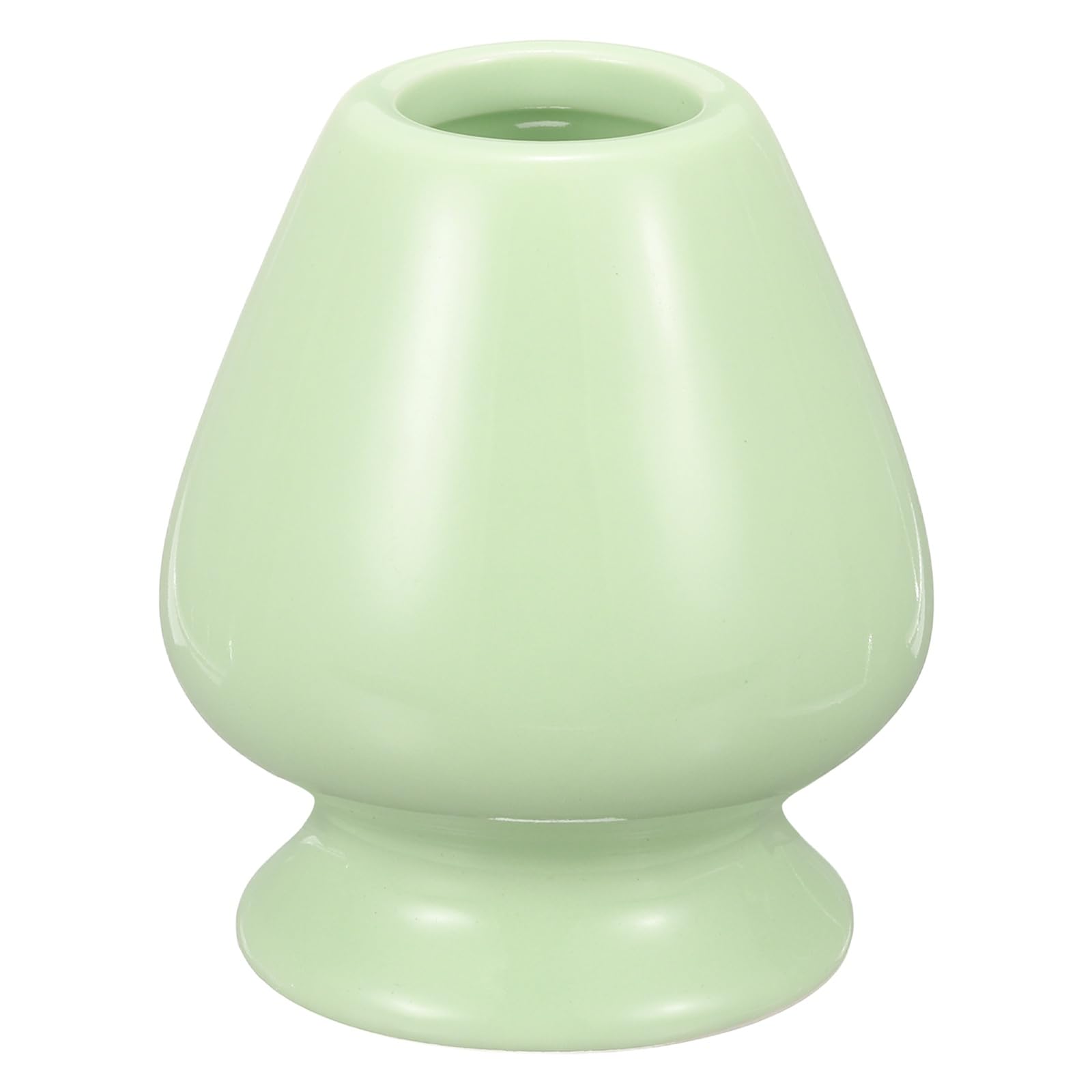 sourcing map Ceramic Chasen Stand 70mm Matcha Whisk Holder Teas Set Whisks Stand Traditional Matcha Tea Chasen Holder Tea Set Accessories for Tea Tasting, Cyan