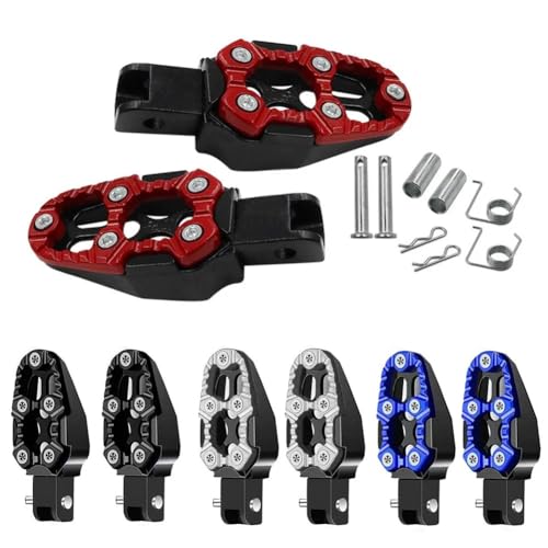 Marchepieds support moto robustes avec repose-pieds réglables