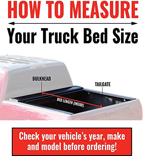 Folditup Truck Bed Tonneau Cover for 2020-2023 GM Chevy Silverado/GMC Sierra 2500/3500 with 6'9 Bed