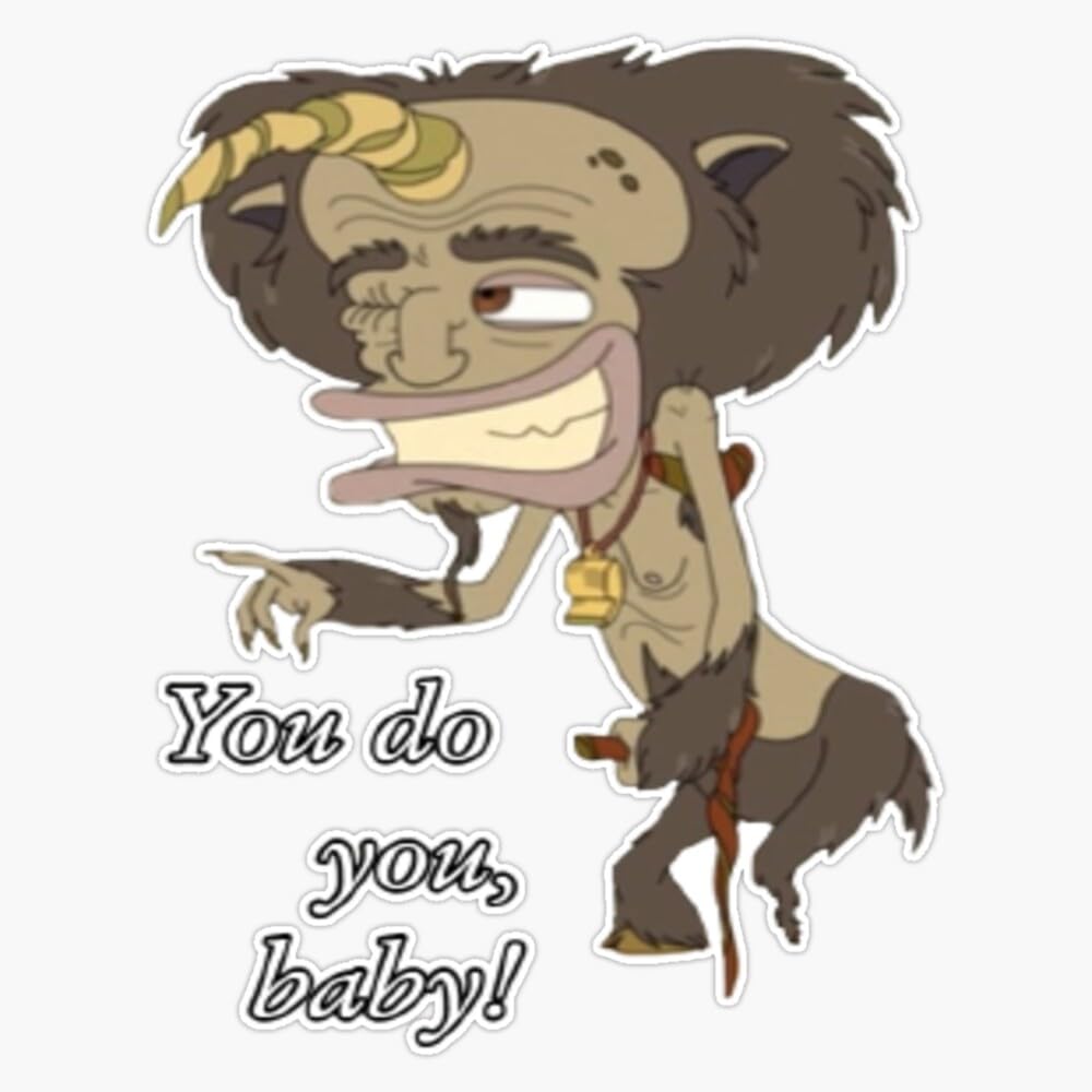 Amazon.com: Big Mouth Hormone Monster Rick Sticker Vinyl Waterproof Sticker  Decal Car Laptop Wall Window Bumper Sticker 5" : Automotive