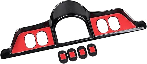 Miniatura 3 de (Marco de aleación de zinc) Kit de cubierta de panel de carenado para Harley Electra Glide Street Glide FLHX FLHT & Trikes, negro