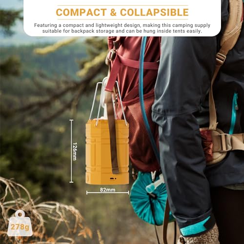 Lanterne camping rechargeable ROCAM avec 3 méthodes de charge - 6