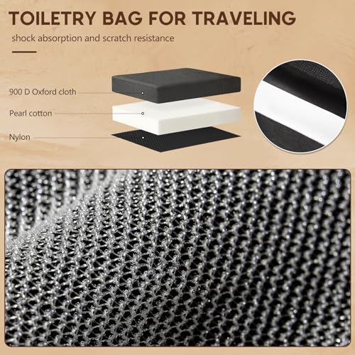 BagUrshion Accordian Flex-Tech Toiletry Bag