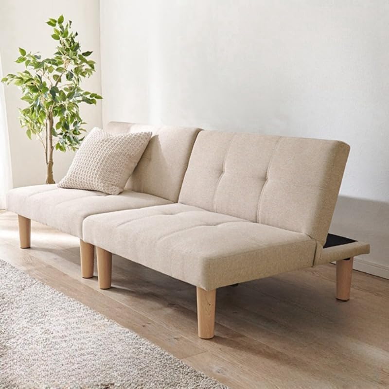 折りたたみ ソファベッド 座椅子 幅103cm 2人掛け ソファ