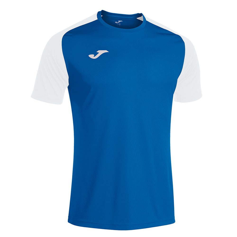 Joma Men's Short Sleeve T-Shirt - 7XS - 2XL - Academy IV Royal White