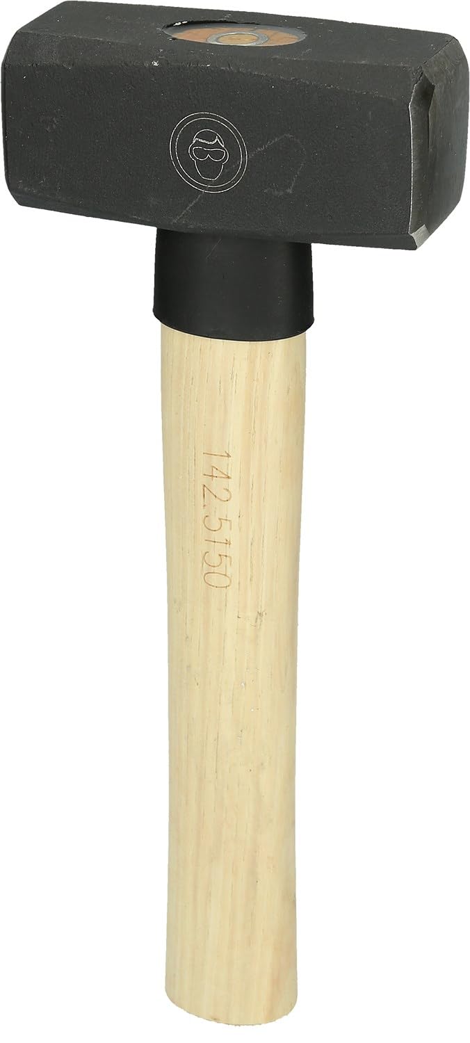 Massette manche frêne collé 1,5kg idéale pour casser la pierre