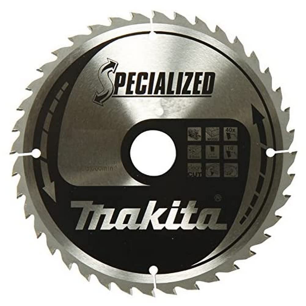 Makita Specialized Saw Blade 165X20X44Z B 53752 - Pack of 1, multicoloured